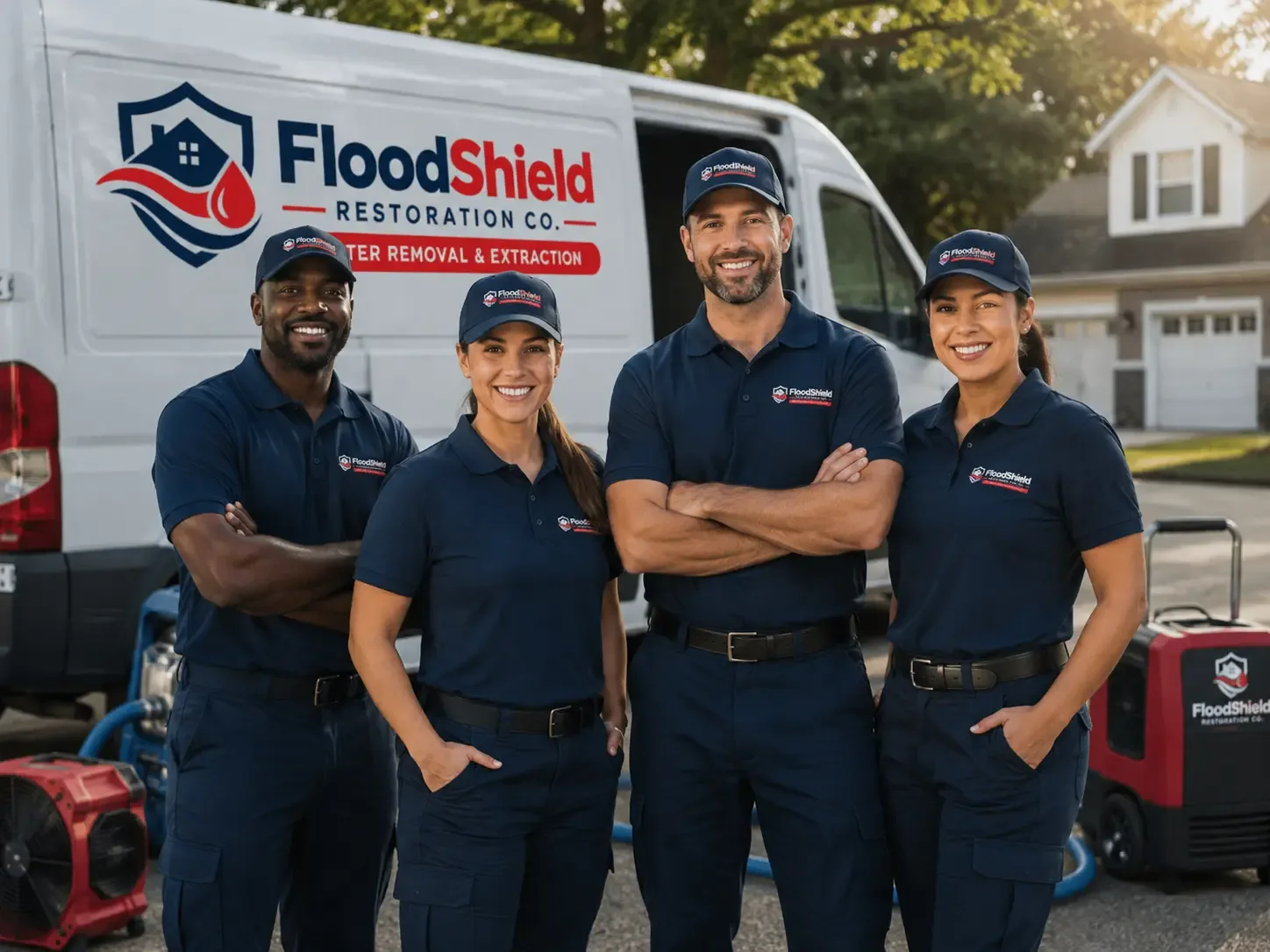 Flood Damage Restoration company in Three Rivers, CA